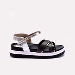 Womens Black Casual Sandals