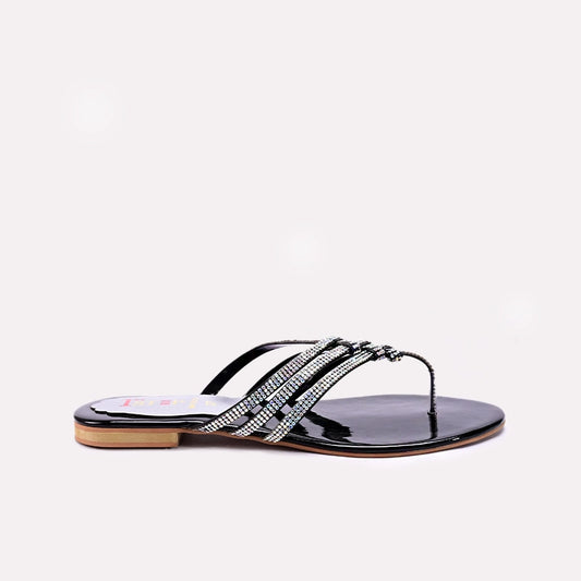 Womens Black Flip Flops