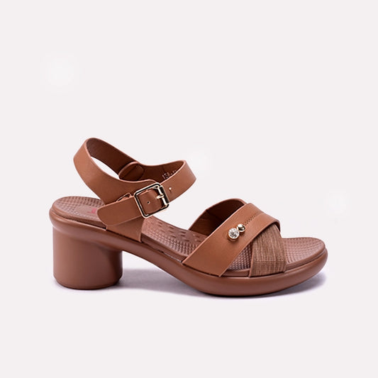Womens Brown Casual Sandals