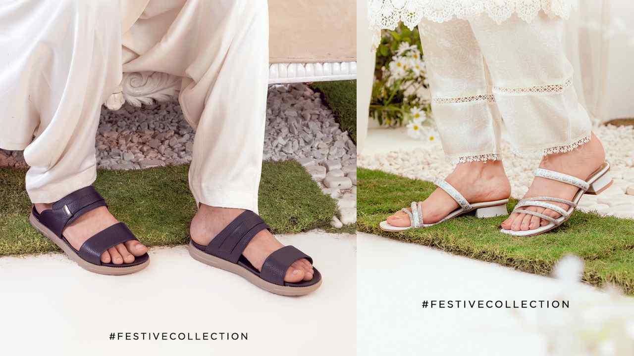 Showcase Eid Elegance with the Latest Men’s and Women’s Festive Sandal Collection
