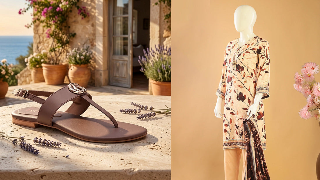 perfect matching shoes with women dresses