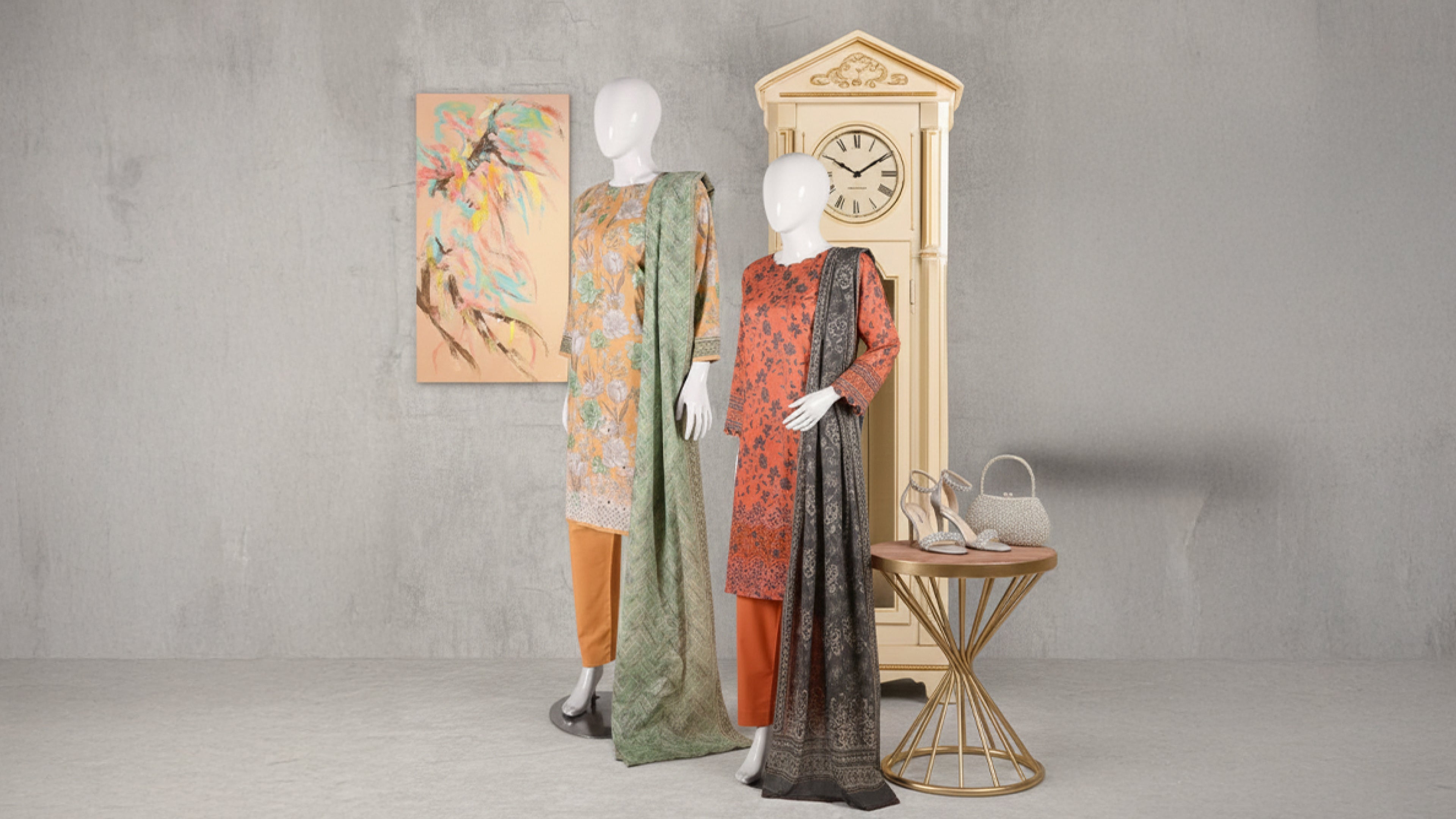 Women's Fashion Essentials – Shoes, Lawn, Cotton Suits & Bags
