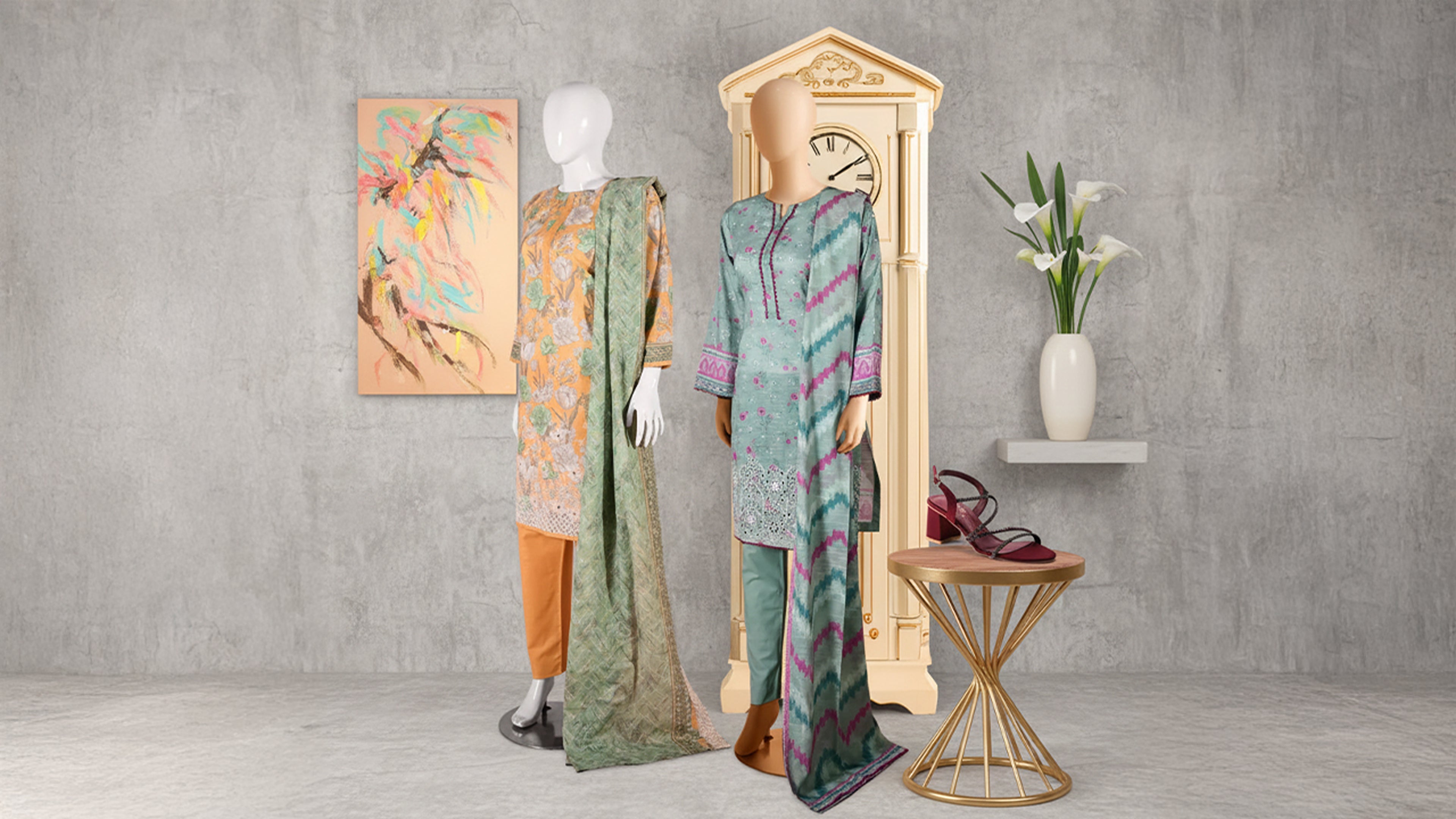 Women's Shoes, Lawn & Cotton Suits in Pakistan – Everyday Fashion