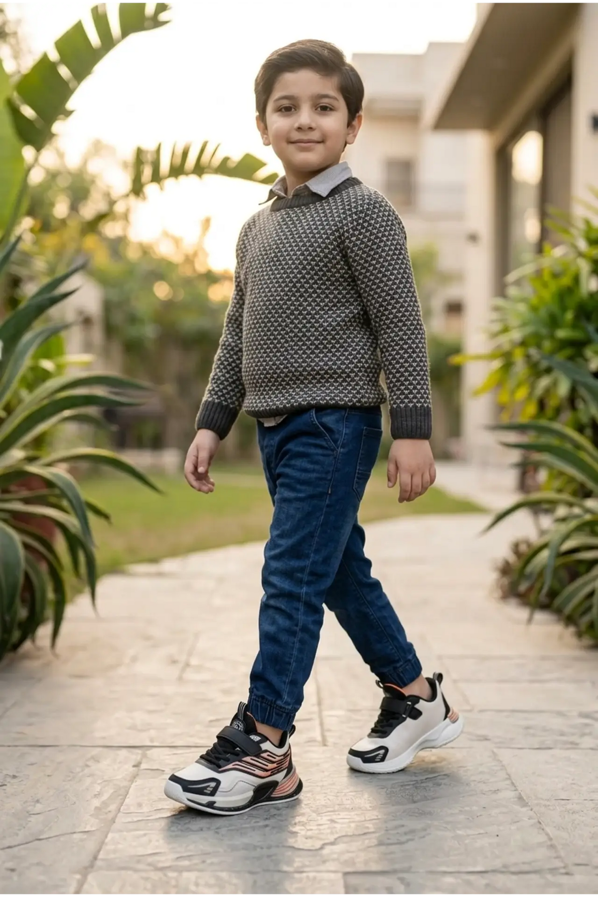 Boy Jogger Shoes Orange 0650664