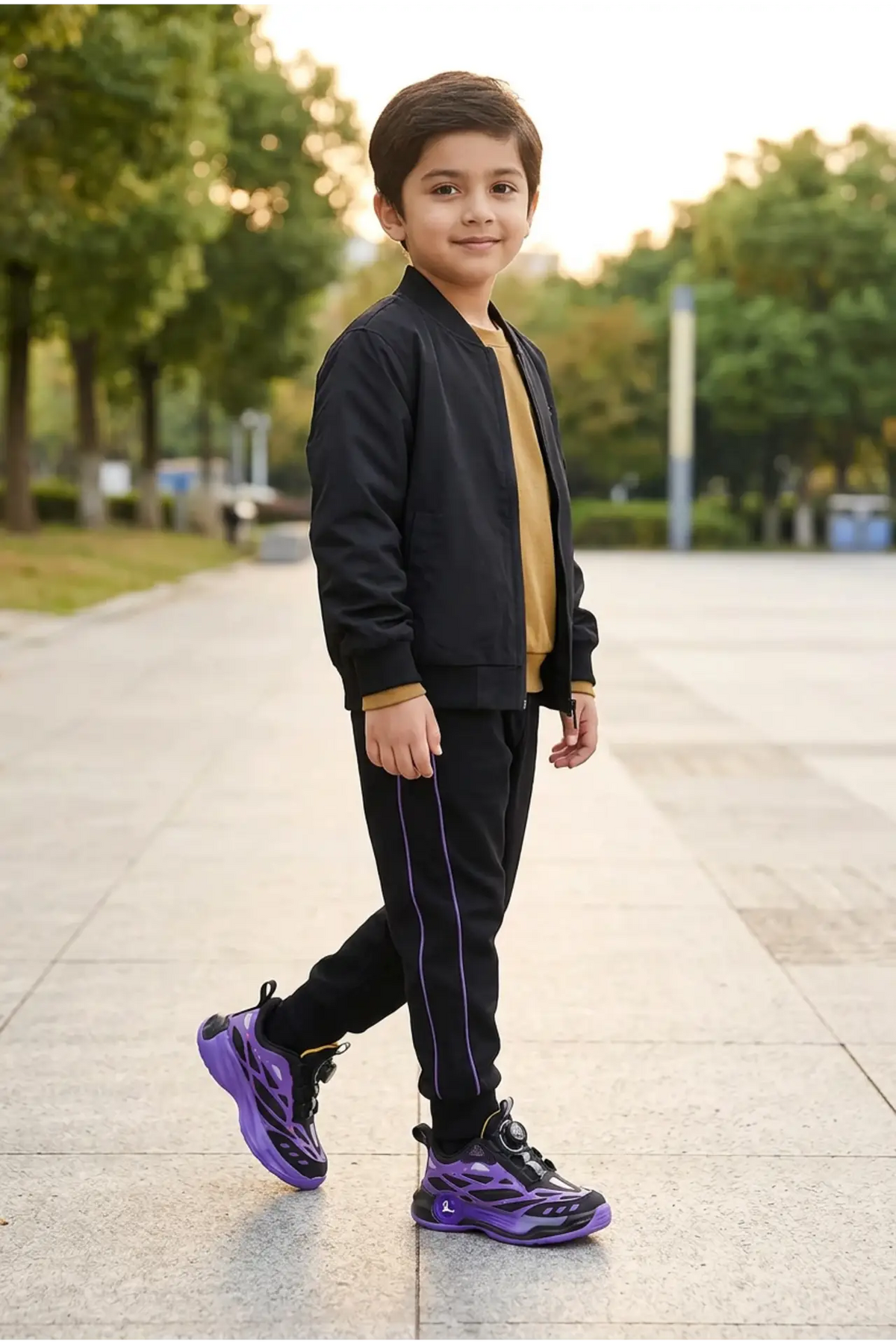Boy Jogger Shoes Purple 0650717