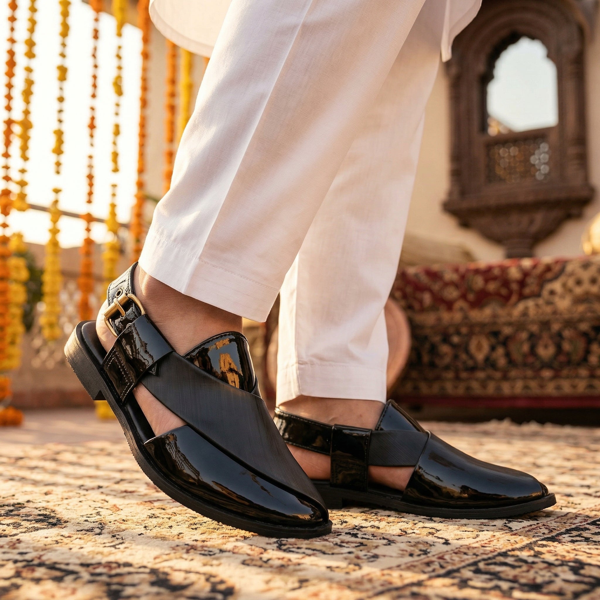Peshawari Sandal Black 0141351