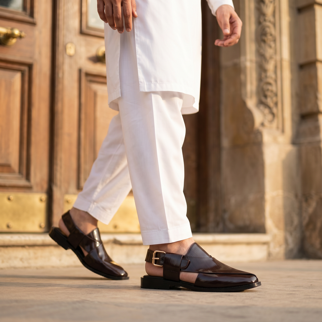 Peshawari Sandal Brown 0141354