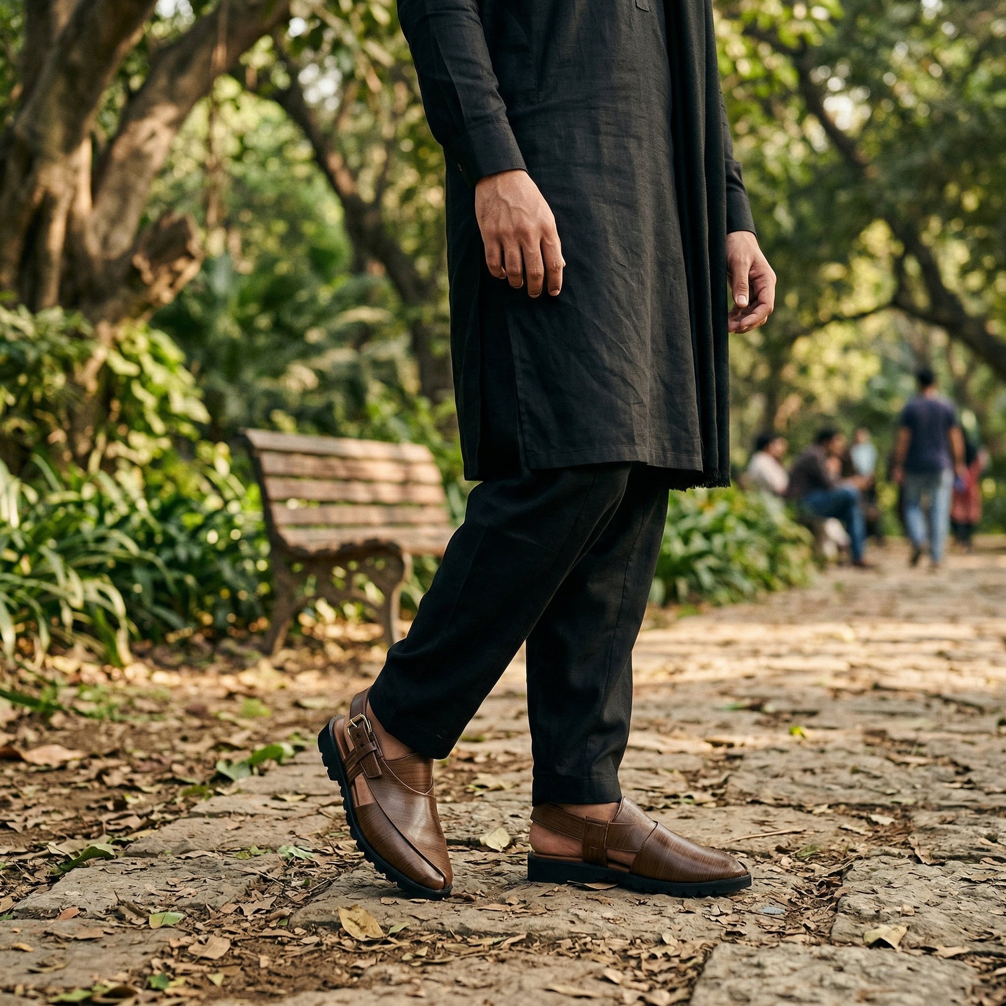 Peshawari Sandal Brown 0141391