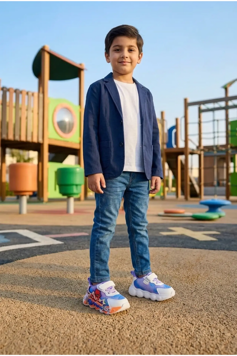 Boy Purple Jogger Shoes 0650620