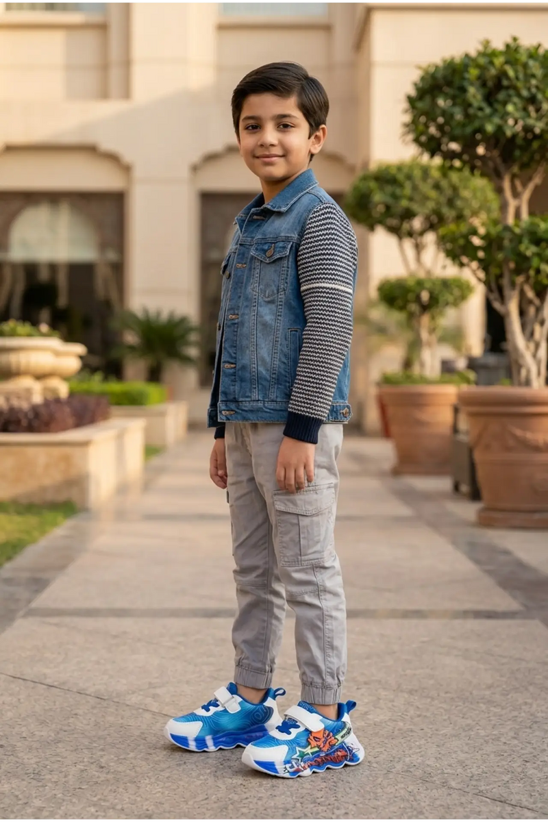 Boy Blue Jogger Shoes 0650620