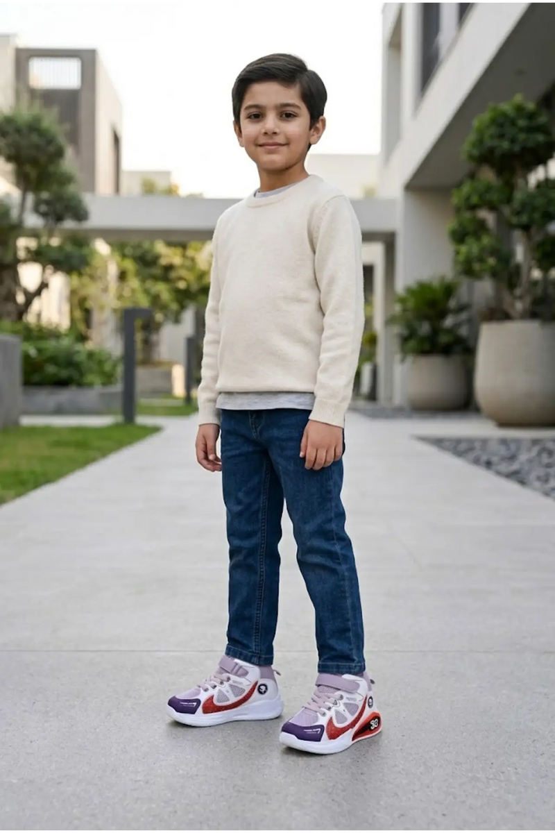 Boy Jogger Shoes Purple 0650693