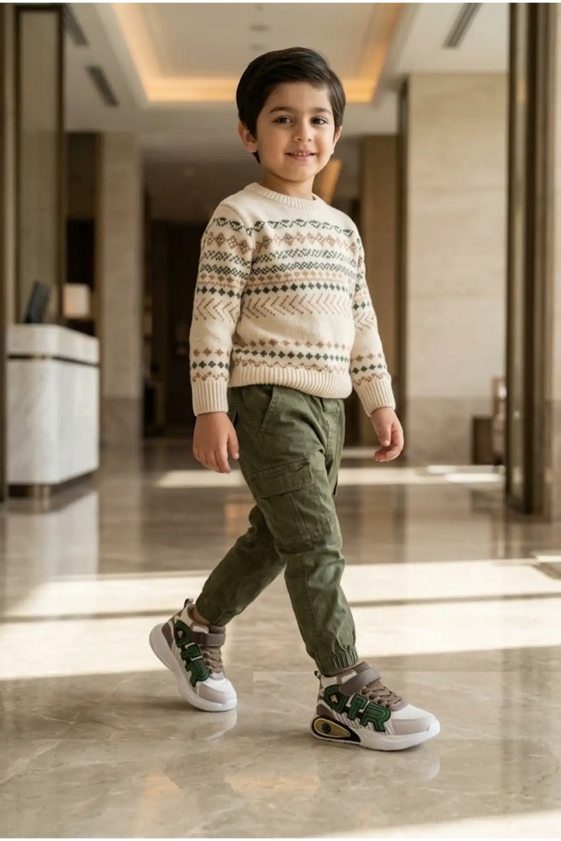Boy Jogger Shoes Brown 0650691