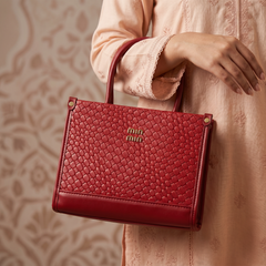 Casual Hand Bag Maroon 0322291