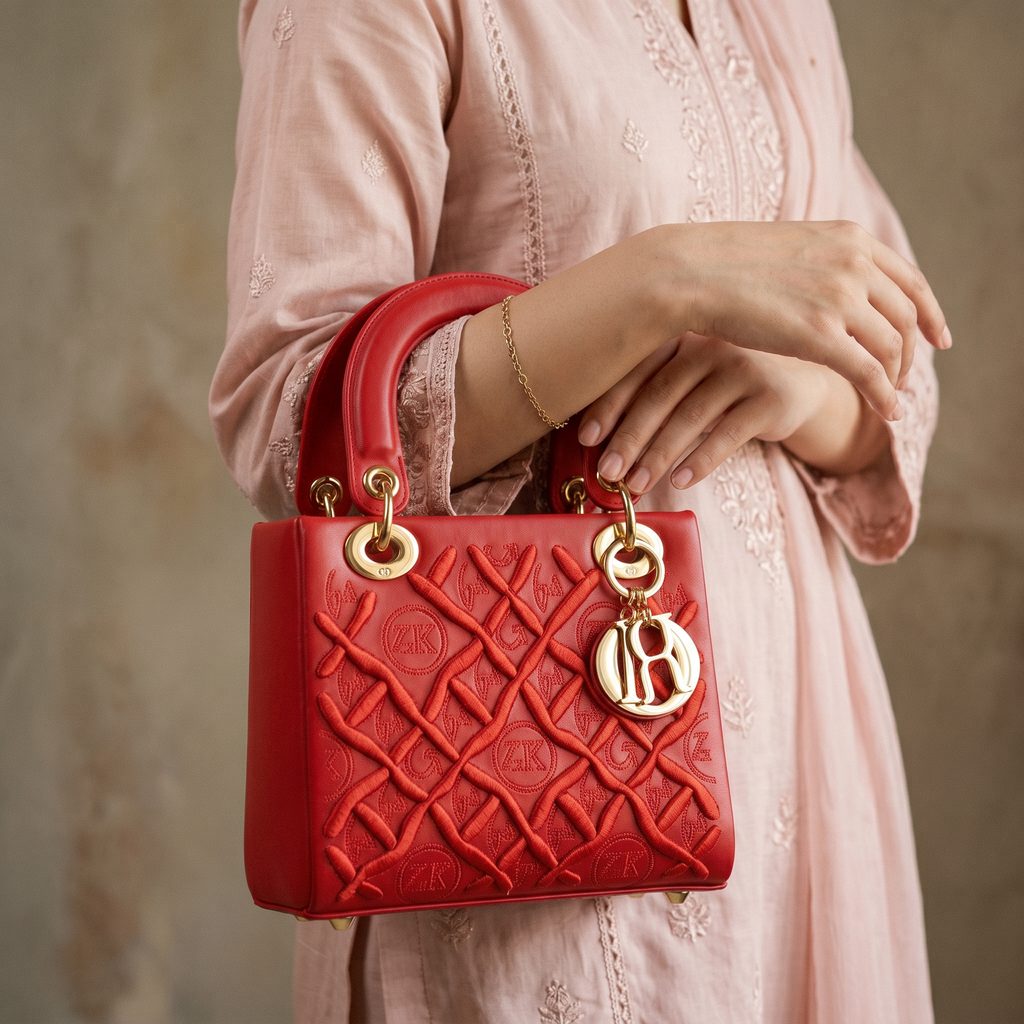 Casual Hand Bag Red 0322293