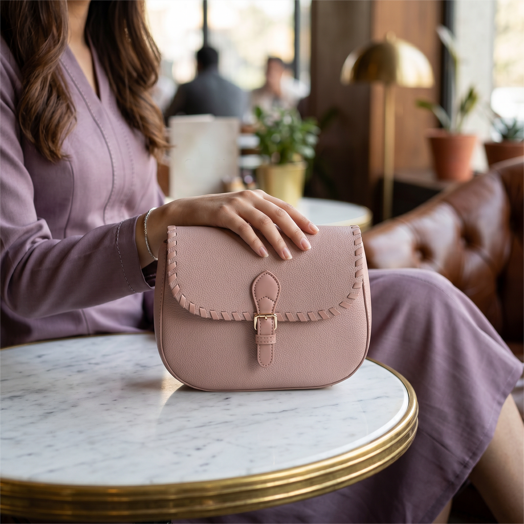 Casual Hand Bag Pink 0322294