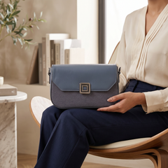 Casual Hand Bag Blue 0322296