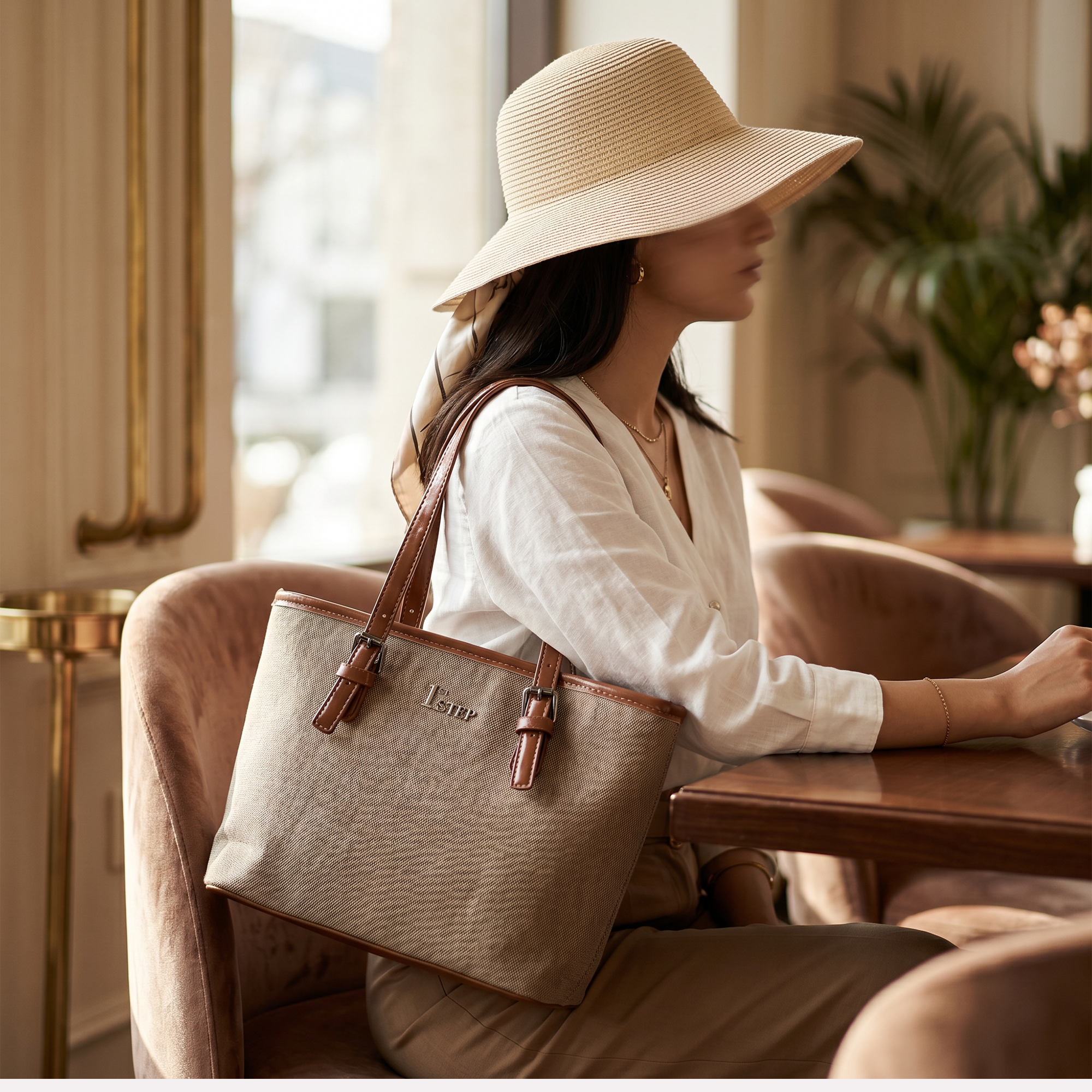 Casual Hand Bag Gray 0322299