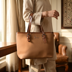 Casual Hand Bag Khaki 0322300