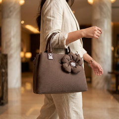 Casual Shoulder Bag Brown 0331764