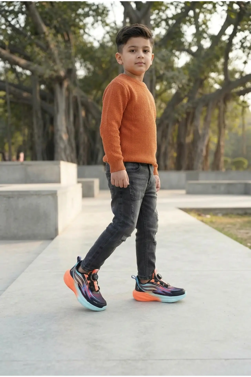 Boy Jogger Shoes Orange 650645