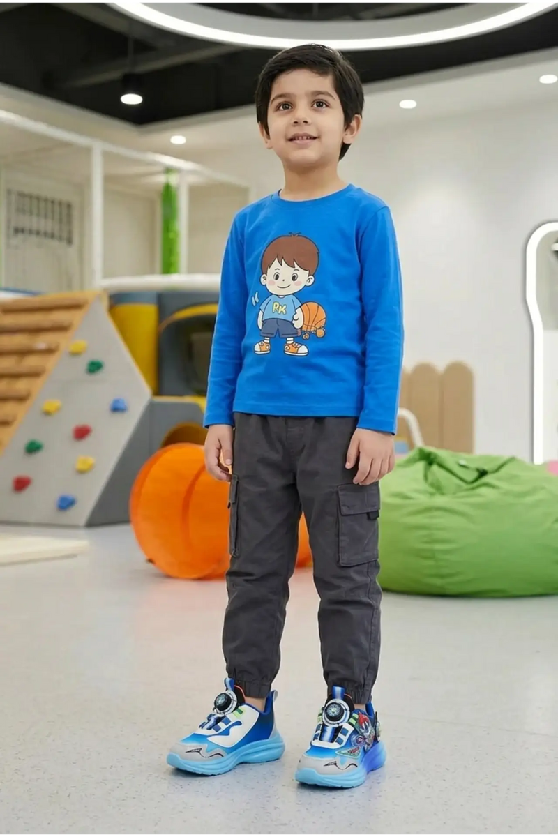 Boy Jogger Shoes Blue 650649