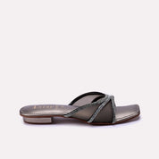 Gray Fancy Slipper 0411980