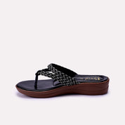 Black Fancy Flip Flop 0412159