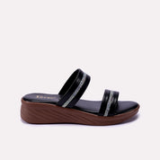 Black Fancy Slipper 0412162