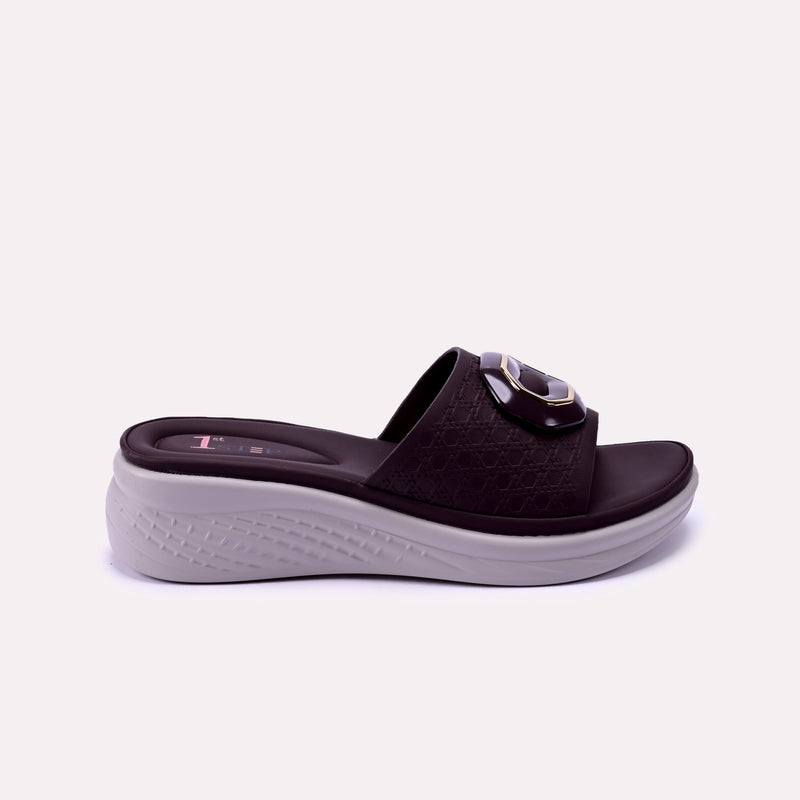 Kerri Maroon Soft Slippers 0412244