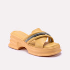 Yellow Casual Slipper 0412272