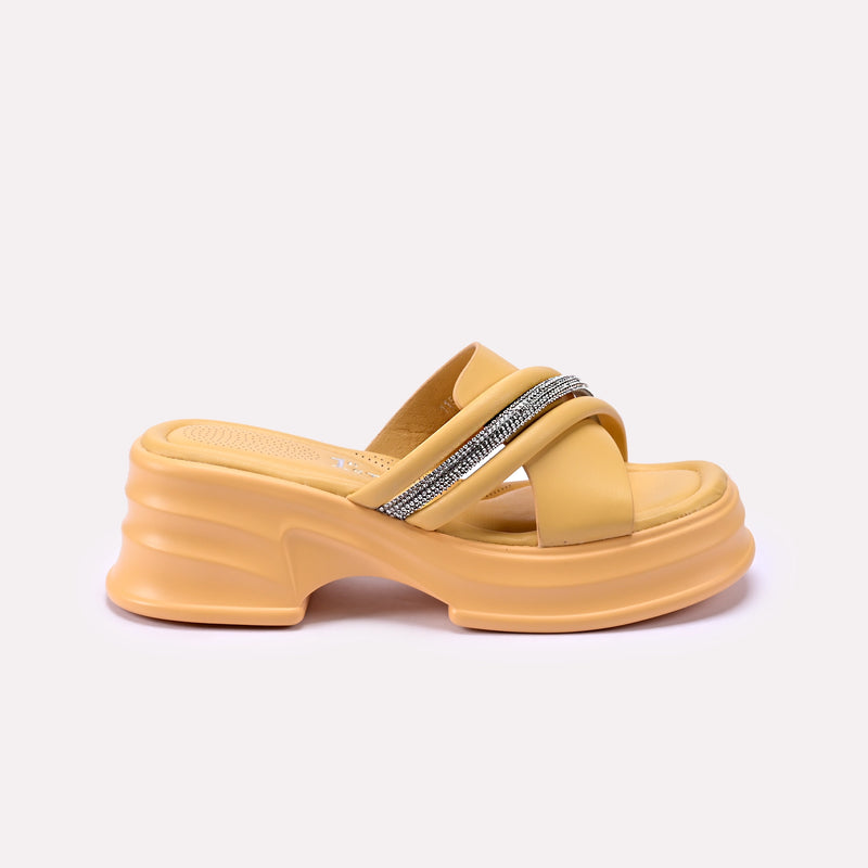 Yellow Casual Slipper 0412272