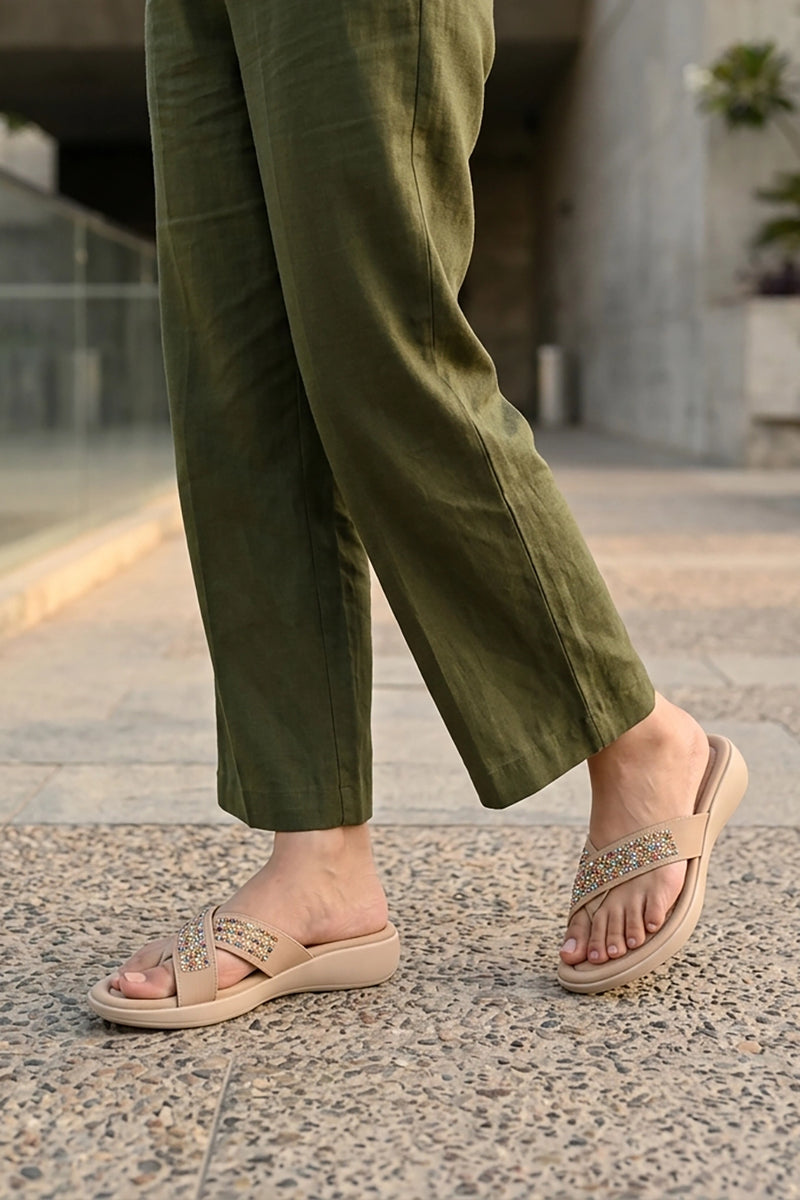 Casual Slipper Fawn 0413585