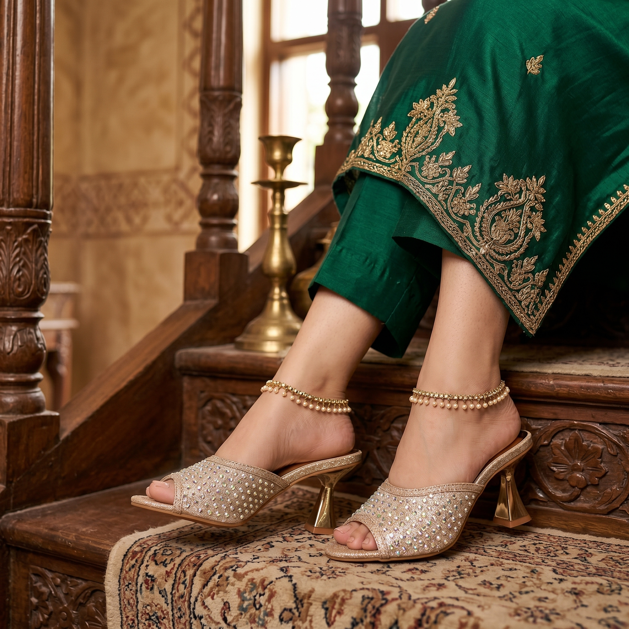 Fancy Slipper Golden 0413635