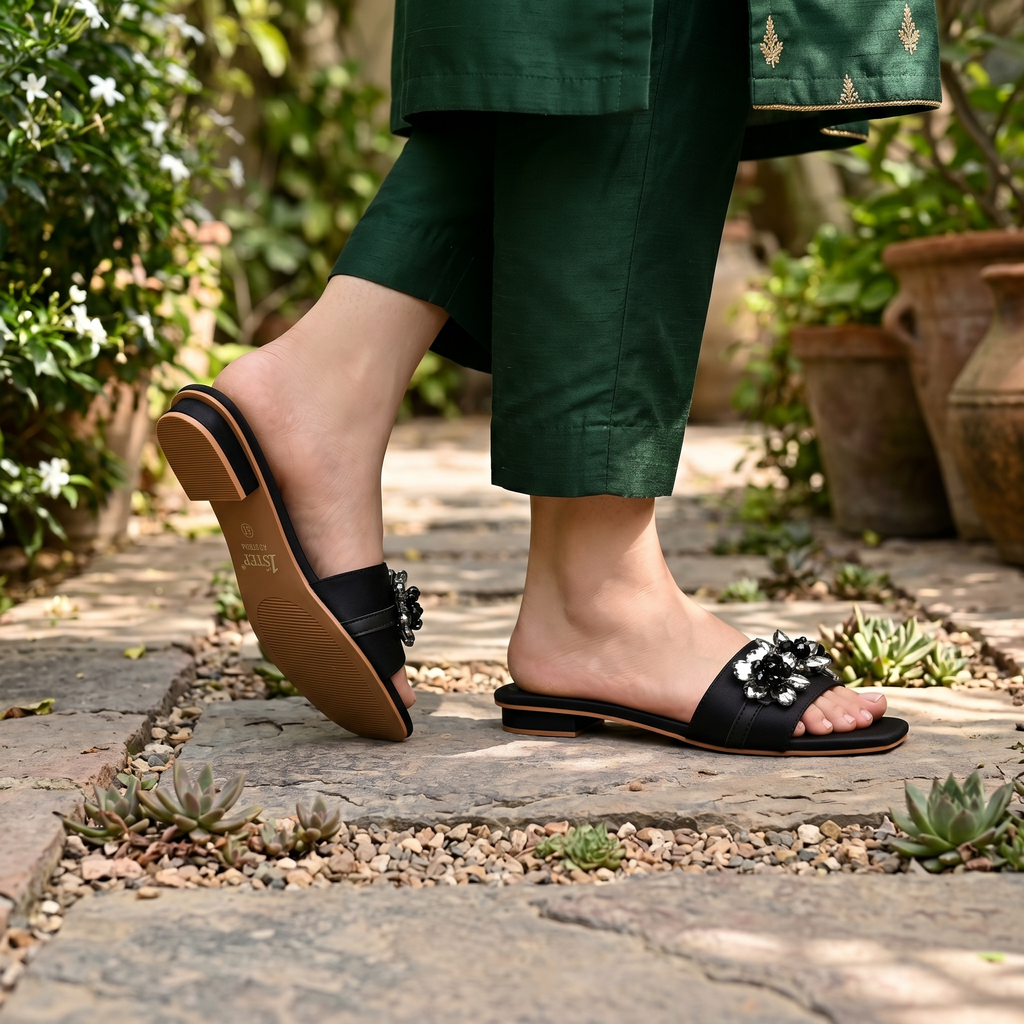 Fancy Slipper Black 0413744