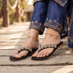 Fancy Slipper Black 0413764