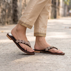 Fancy Slipper Brown 0413764