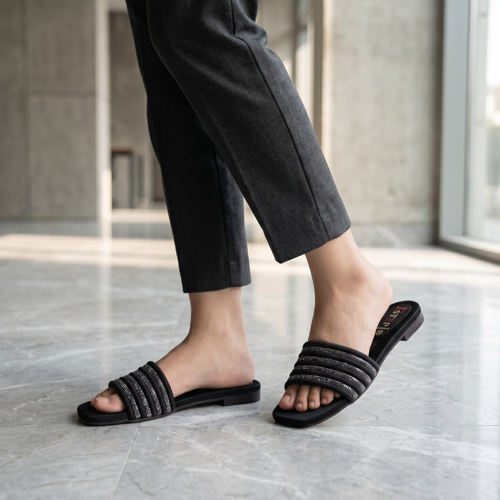 Fancy Slipper Black 0413788