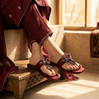 Fancy Slipper Maroon 0413799