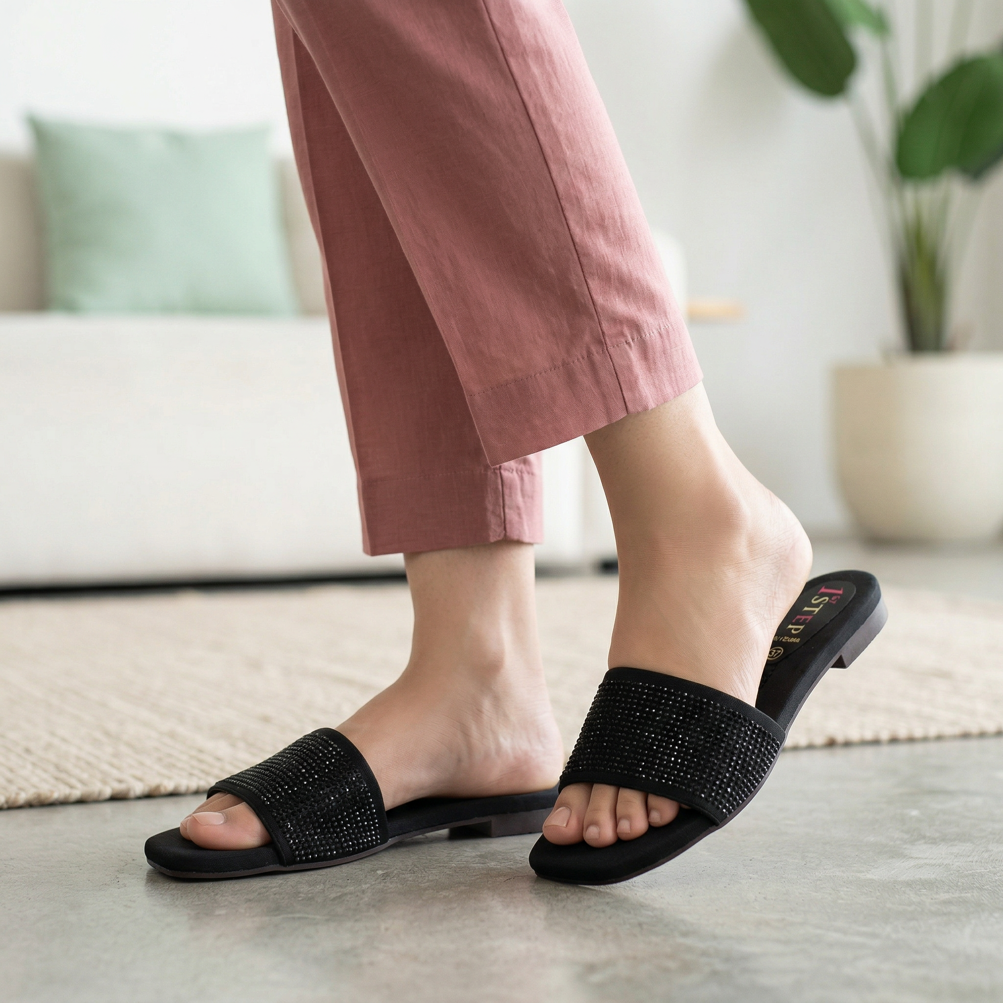 Fancy Slipper Black 0413808