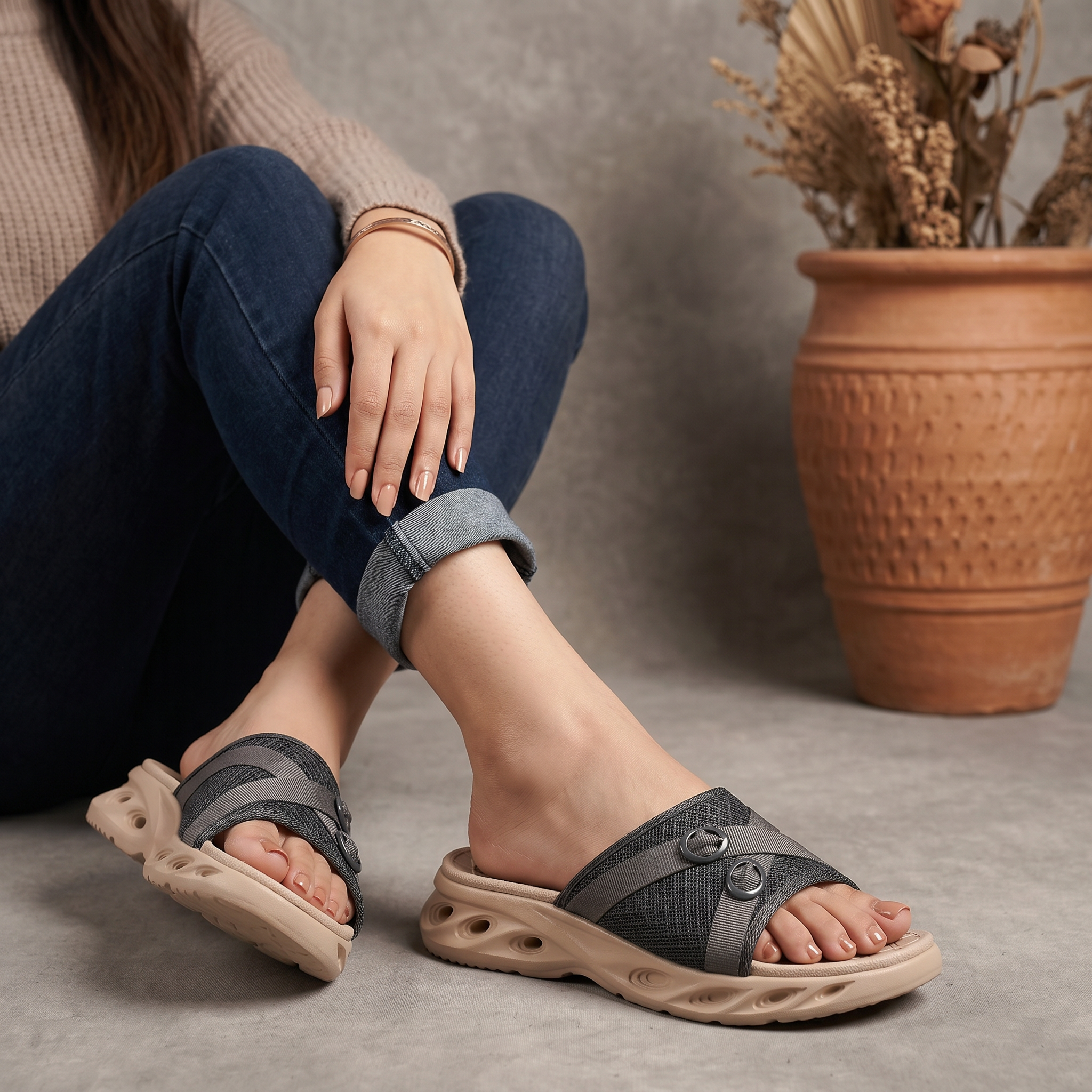 Casual Slipper Gray 0413832