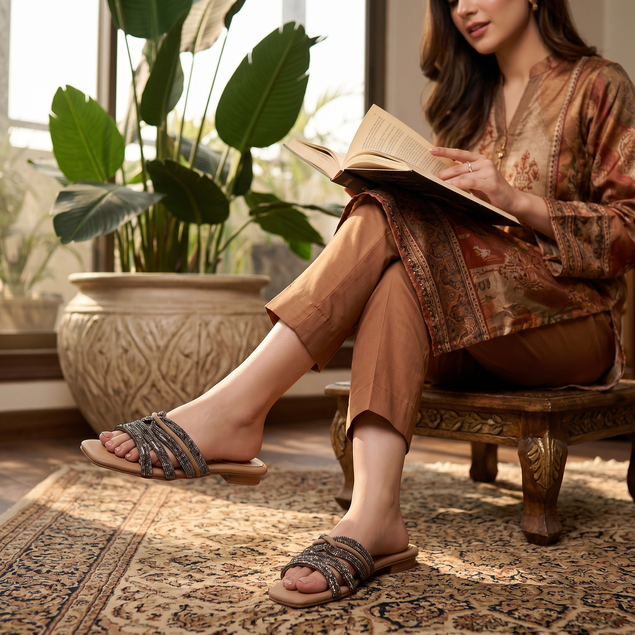 Casual Slipper Fawn 0413847