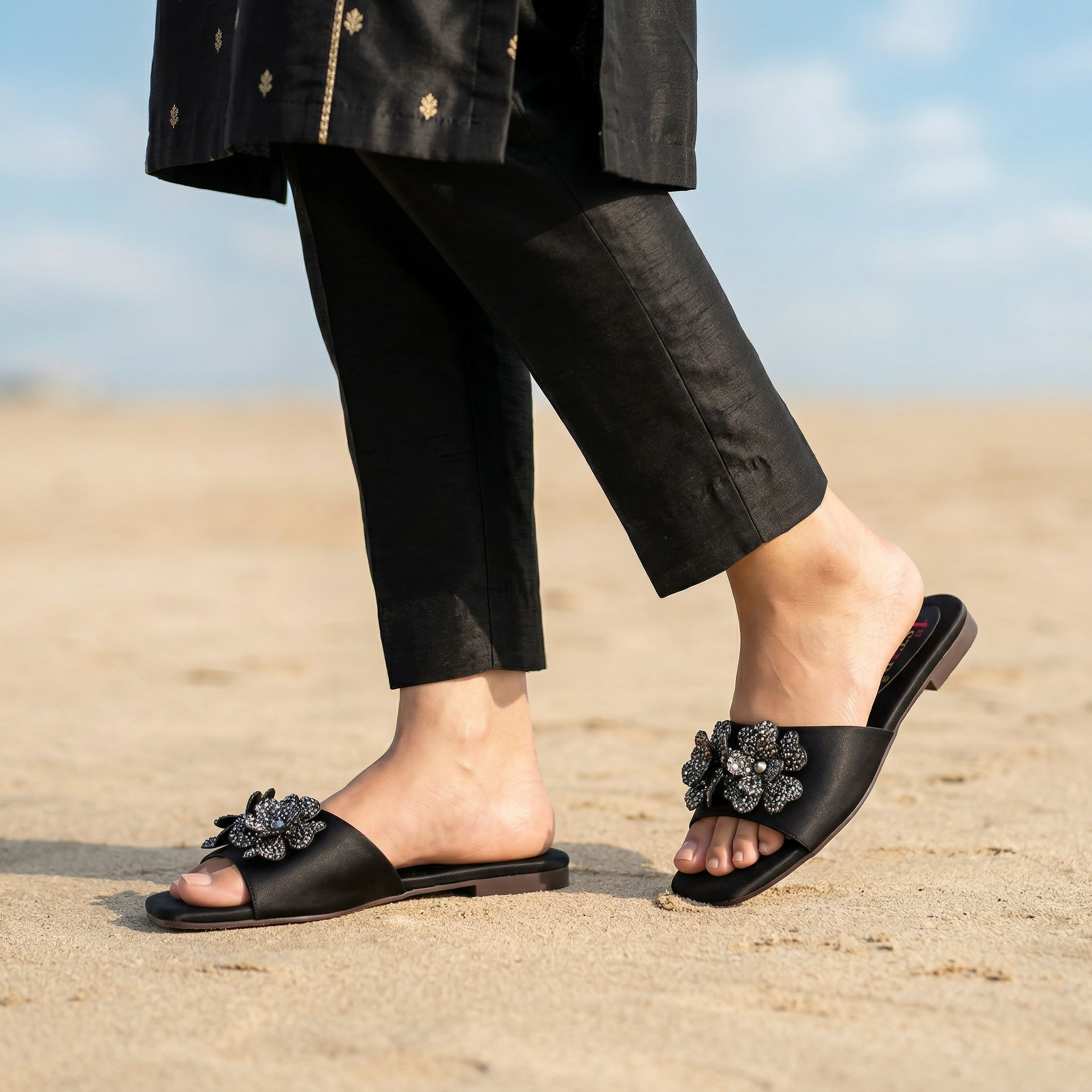 Fancy Slipper Black 0413850