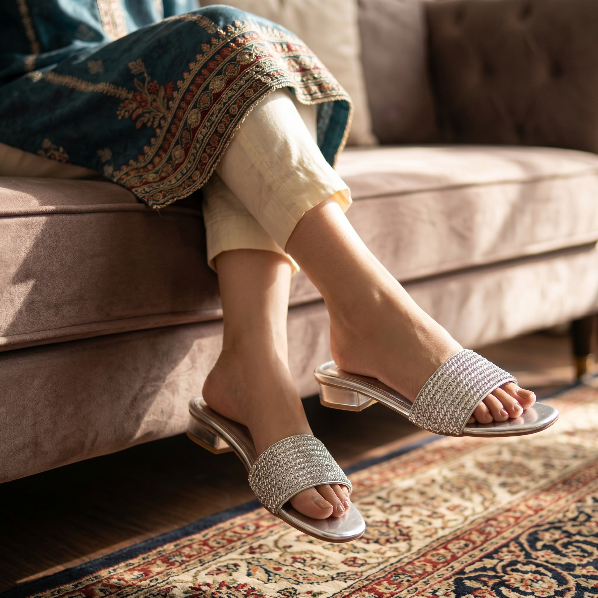 Fancy Slipper Silver 0413983