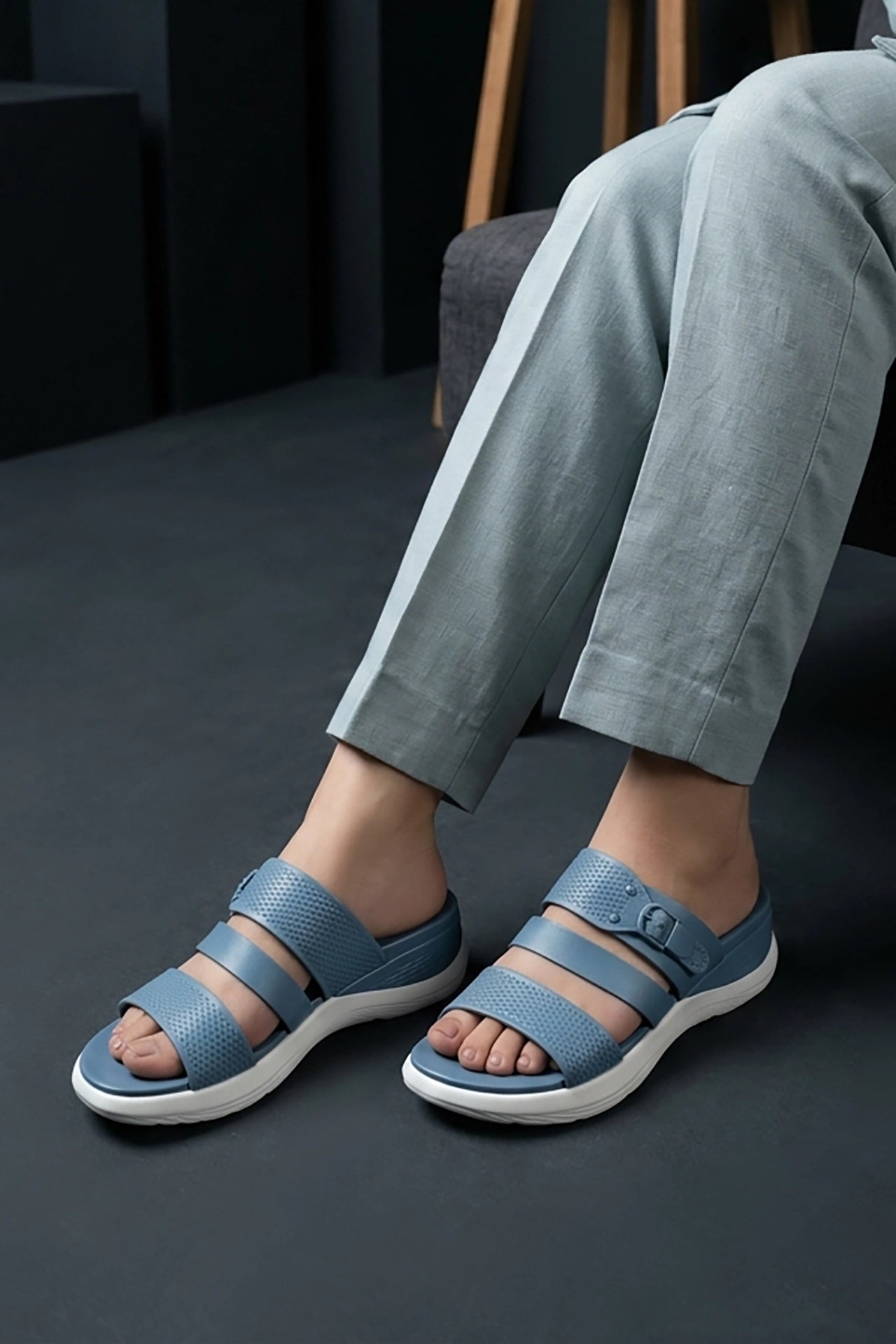 Casual Slipper Blue 0414013