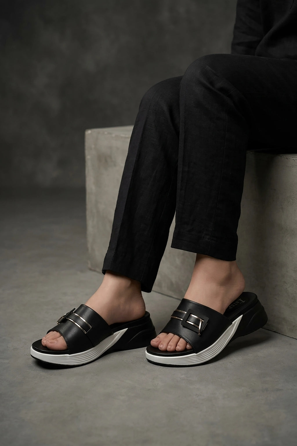 Casual Slipper Black 0414016