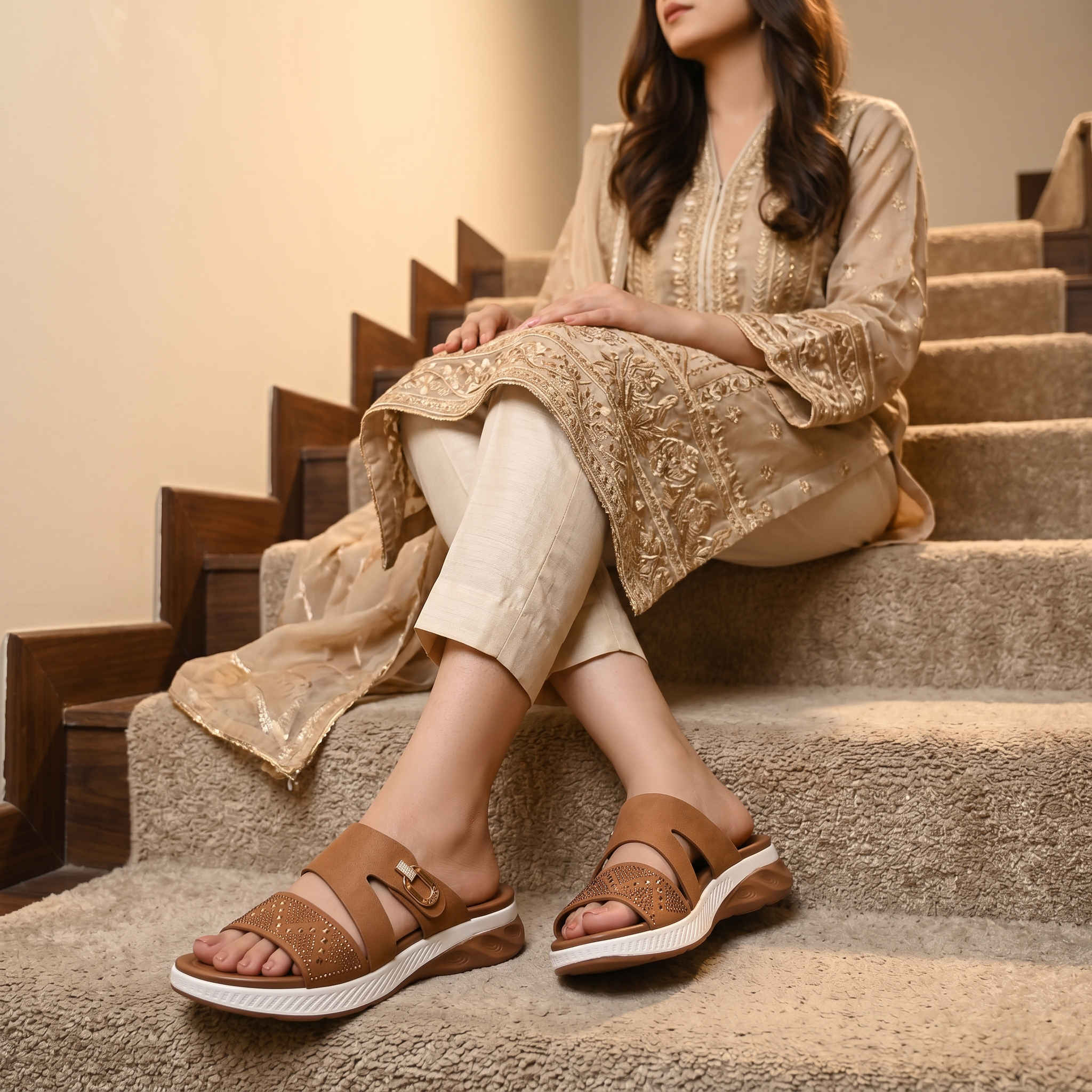 Casual Slipper Mustard 0414025