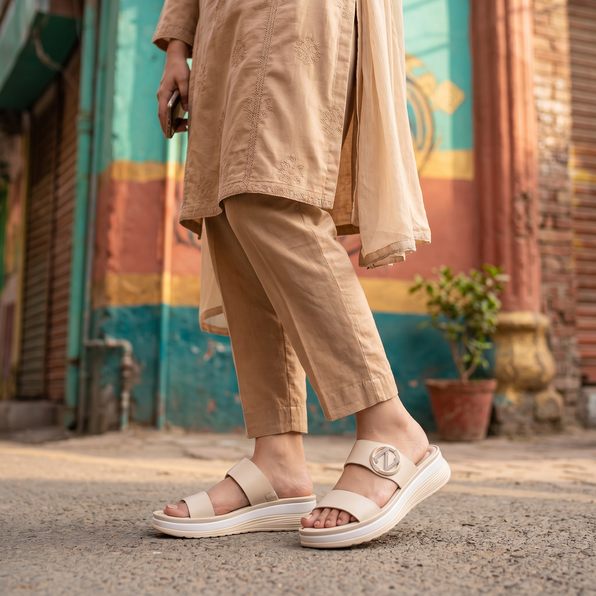 Casual Slipper Fawn 0414030