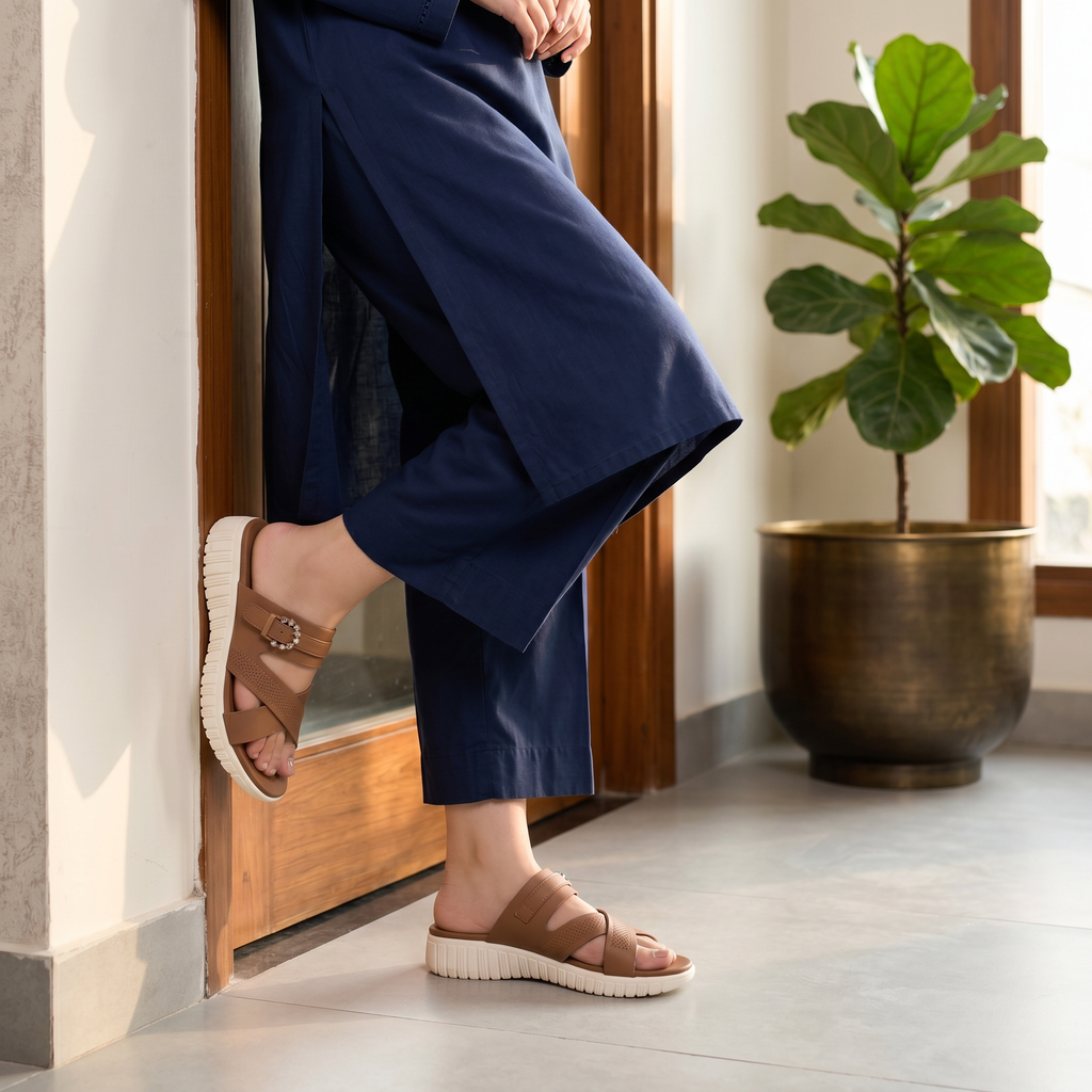 Casual Slipper Brown 0414050