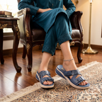 Casual Slipper Blue 0414057