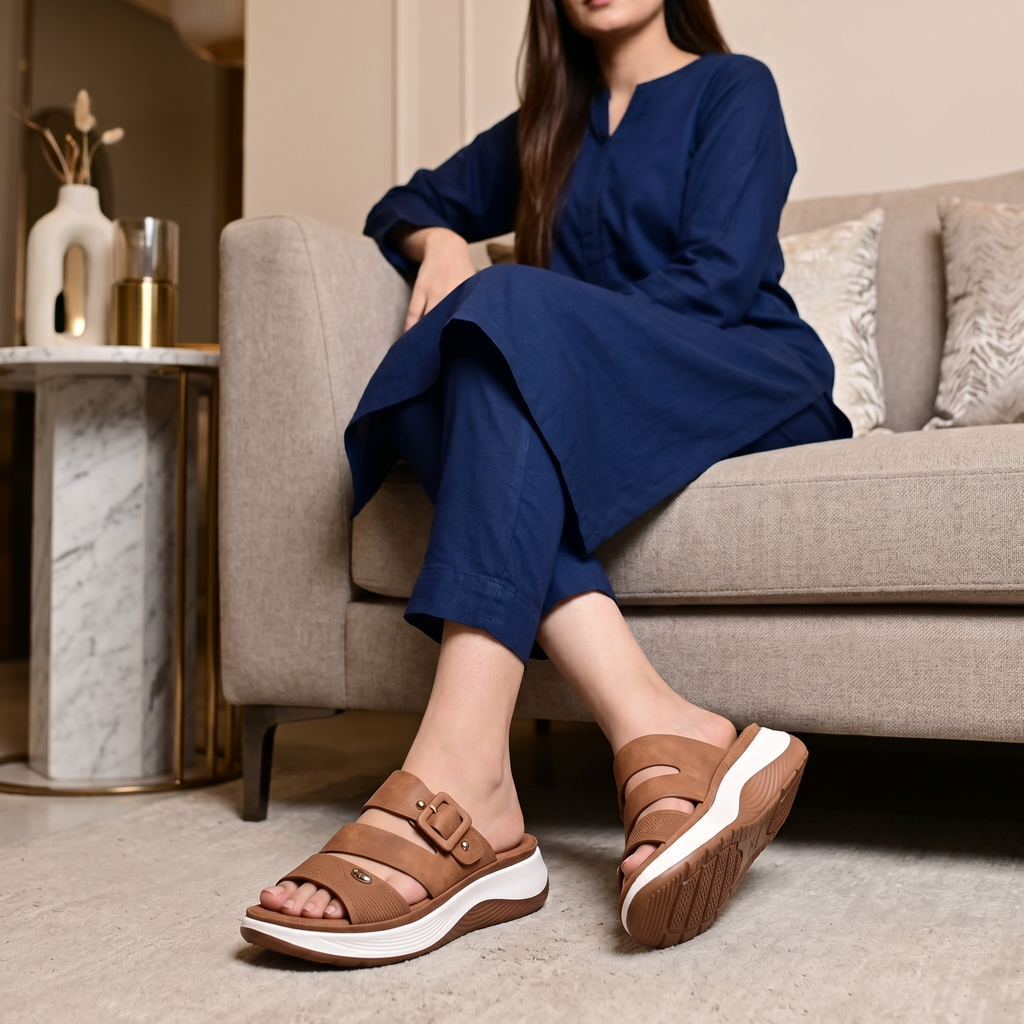 Casual Slipper Brown 0414074